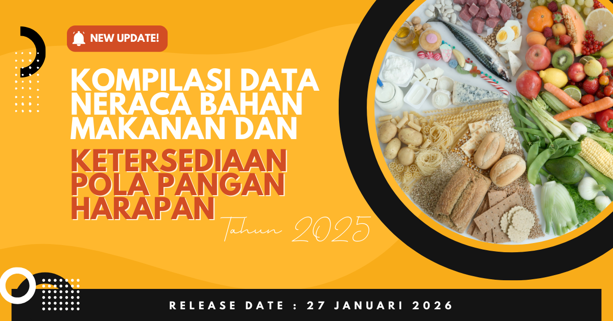 [JADWAL RILIS] Kompilasi Data Neraca Bahan Makanan dan Ketersediaan Pola Pangan Harapan di Kabupaten Grobogan Tahun 2025